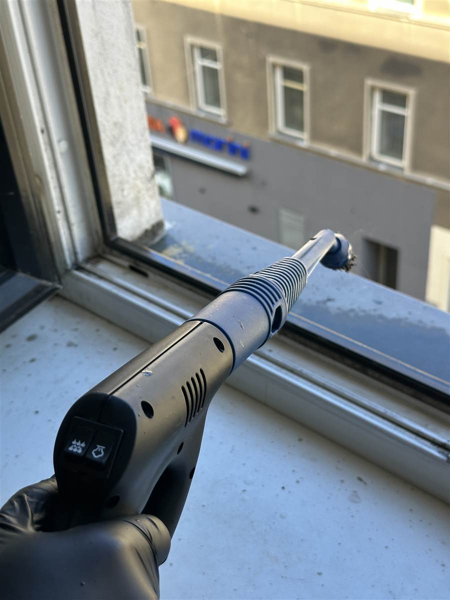 Hygienische Reinigung mit 180 Grad Trockendampf in Wien - Reinigungsfirma SSP VIE